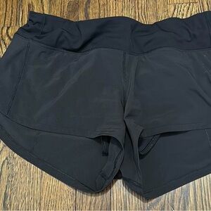lululemon athletica Women's Athletic Black Shorts